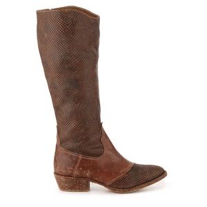 Matisse Saddle Color Cowboy Leather Trouble Boots